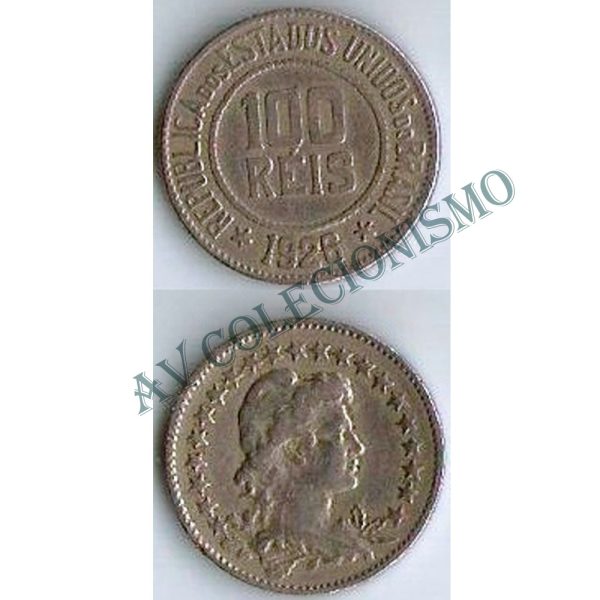 MNI 081 - Moeda 100 réis - Níquel - 1926 - MBC