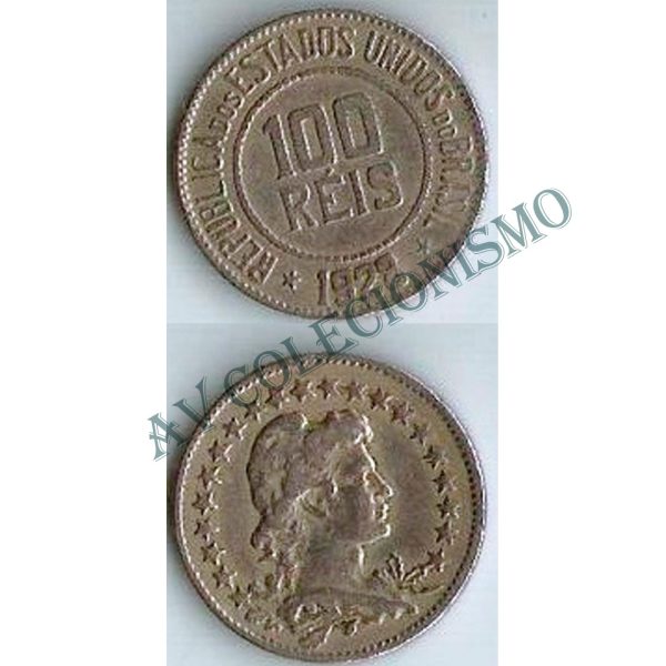 MNI 083 - Moeda 100 réis - Níquel - 1928 - MBC