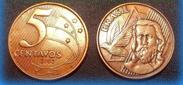 MRS 466 - Moeda 5 Centavos - 2000 - FC