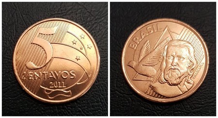MRS 477 - Moeda 5 Centavos - 2011 - FC