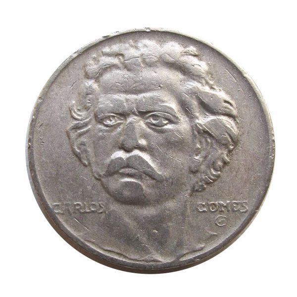 MVM 148 - Moeda 300 Réis - Cupro-Níquel - 1938 - Carlos Gomes - SOB