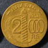MVM 161 - Moeda 2000 réis - Bronze-Alumínio - 1937 -  Duque de Caxias - SOB