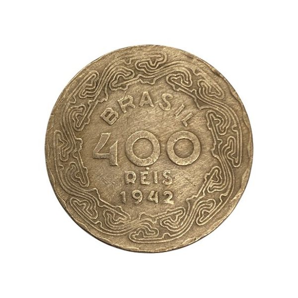 MVM 174 - Moeda 400 réis - Cupro-níquel - 1942 - Getúlio Vargas - SOB