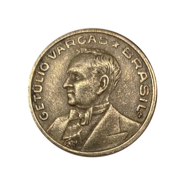 MVM 178 - Moeda 10 centavos - Bronze-Alumínio - 1942 - Getúlio Vargas - SOB