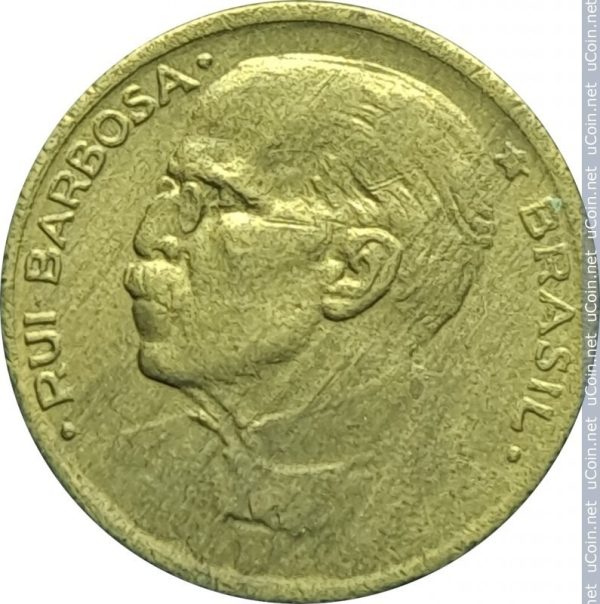 MVM 208 - Moeda 20 centavos - Bronze-Alumínio - 1950 - Ruy Barbosa - SOB