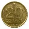 MVM 212 - Moeda 20 centavos - Bronze-Alumínio - 1954 - Ruy Barbosa - SOB