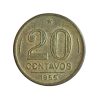 MVM 213 - Moeda 20 centavos - Bronze-Alumínio - 1955 - Ruy Barbosa - SOB