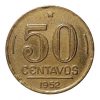 MVM 219 - Moeda 50 centavos - Bronze-Alumínio - 1952 - General Eurico Gaspar Dutra - SOB