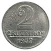 MVM 279 - Moeda 2 cruzeiros - Alumínio - 1957 - SOB