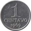 MVM 288 - Moeda 1 Centavo - Aço inoxidável - 1969 - SOB