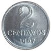 MVM 290 - Moeda 2 Centavos - Aço inoxidável - 1967 - SOB