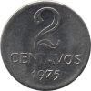 MVM 292 - Moeda 2 Centavos - Aço inoxidável - 1975 - SOB