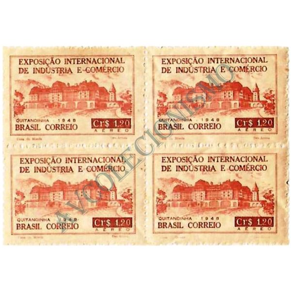 QA0065 - Exposição Internacional da Industria e Comercio - Quintandinha/RJ - 1948 - MINT