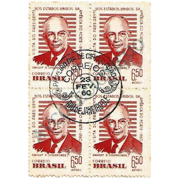 QA0091CPD - Visita do presidente dos E.U.A. Dwight D. Eisenhower - 1960