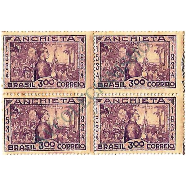QC0075 - 4º Centenário do nascimento de José de Anchieta - 1934