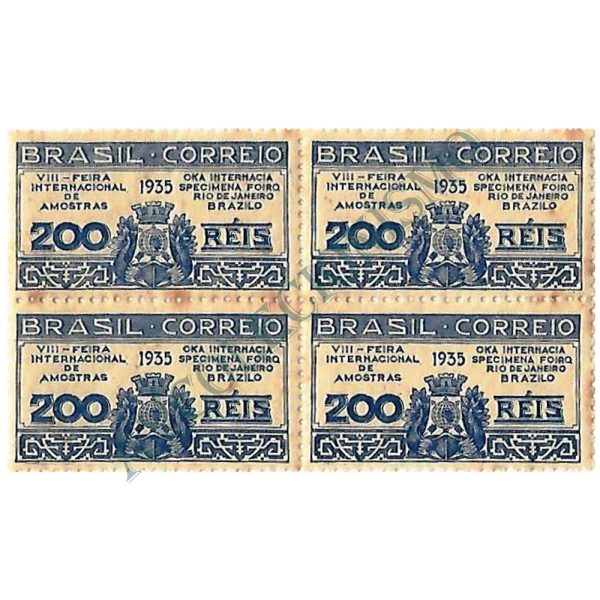 QC0099 - 8º Feira Internacional de Amostras do Rio de Janeiro - 1935