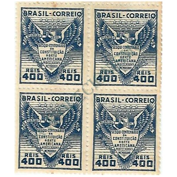 QC0126 - 150 anos da Constituição Norte-Americana - 1937