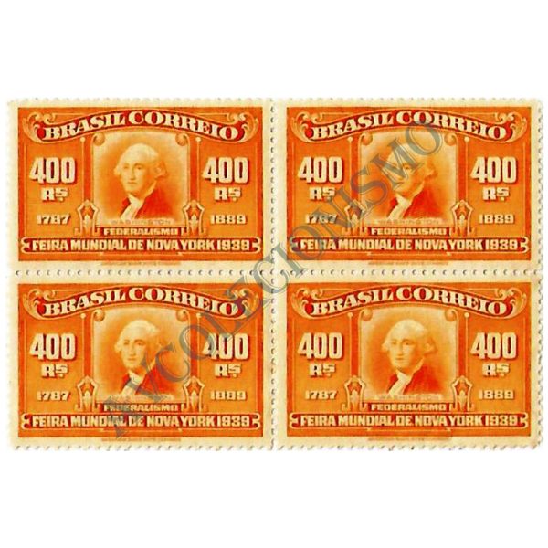 QC0139 - Feira Mundial de New York - 1939 - MINT