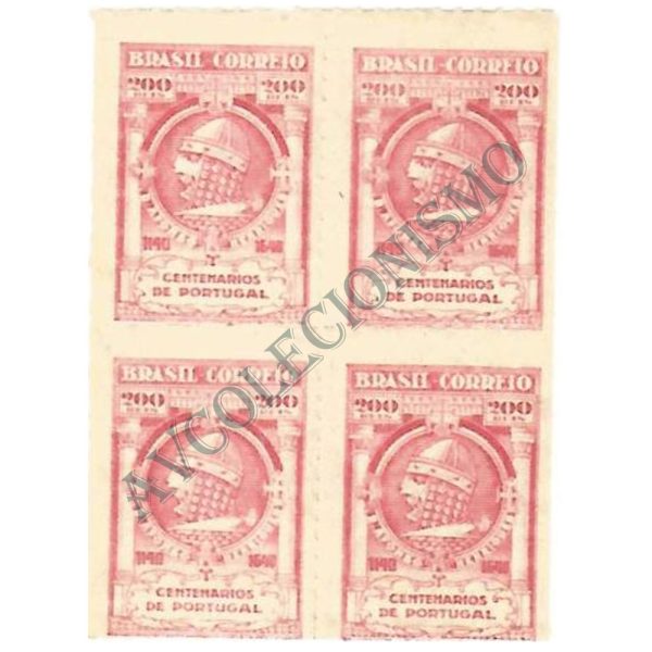 QC0164 - 8º Centenário da independência e 3º da Restauração de Portugal - 1940