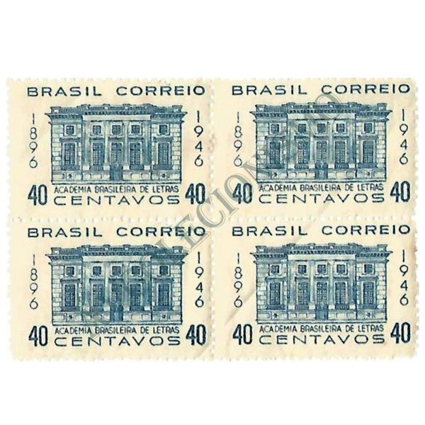 QC0226 - 50 Anos da Academia Brasileira de Letras - 1946 - MINT