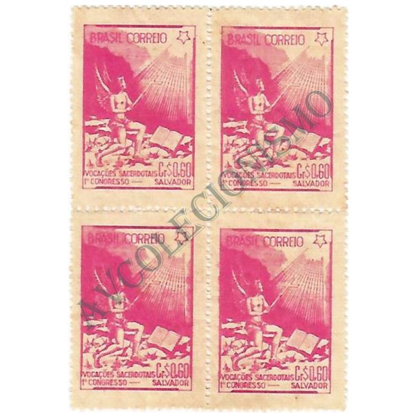 QC0247 - 1º Congresso Nacional de Vocações Sacerdotais - Bahia - 1949 - MINT