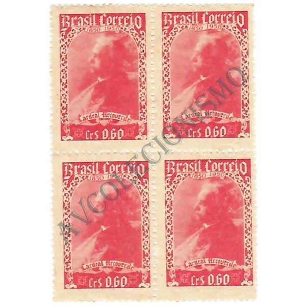 QC0250 - 100 anos do nascimento do Cardeal Joaquim Arcoverde de Albuquerque Cavalcanti - 1950 - MINT
