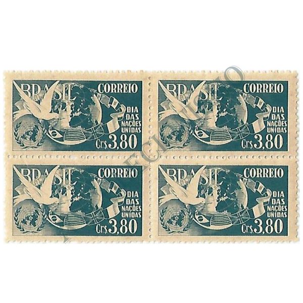 QC0286 - Dia das Nações Unidas - 1952 - MINT