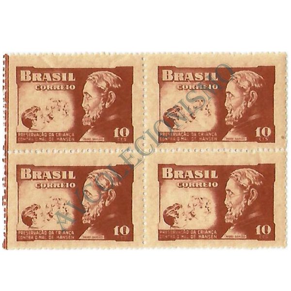 QC0289 - Campanha contra o Mal de Hansen Padre Damião - 1952 - MINT