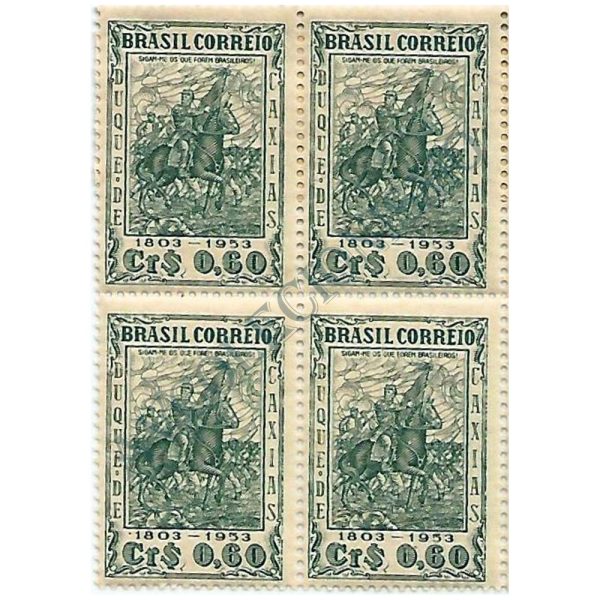 QC0307 - 150 anos do nascimento do Duque de Caxias, Luís Alves de Lima e Silva - 1953 - MINT
