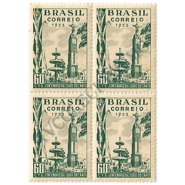 QC0317 - Centenário da cidade de Crato/CE - 1953 - MINT