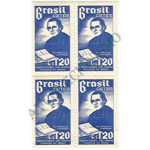QC0340 - Cinquentenário da chegada dos irmãos Maristas ao Brasil e Jubileu do Colégio São José - 1954 - NNN