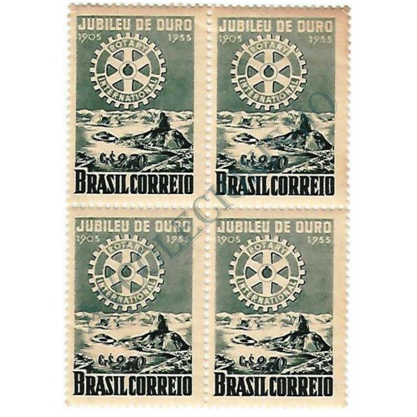 QC0358 - Cinquentenário do Rotary Club Internacional - 1955 - NNN
