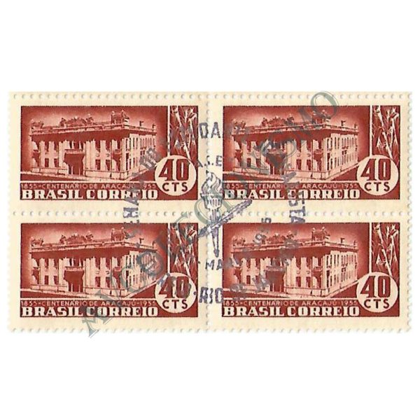 QC0360CBC - Centenário de Aracaju/SE - 1955 - CBC