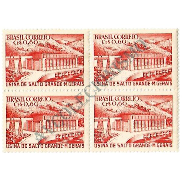 QC0373 - Inauguração da Usina Hidrelétrica de Santo Grande/MG - 1956 - NNN