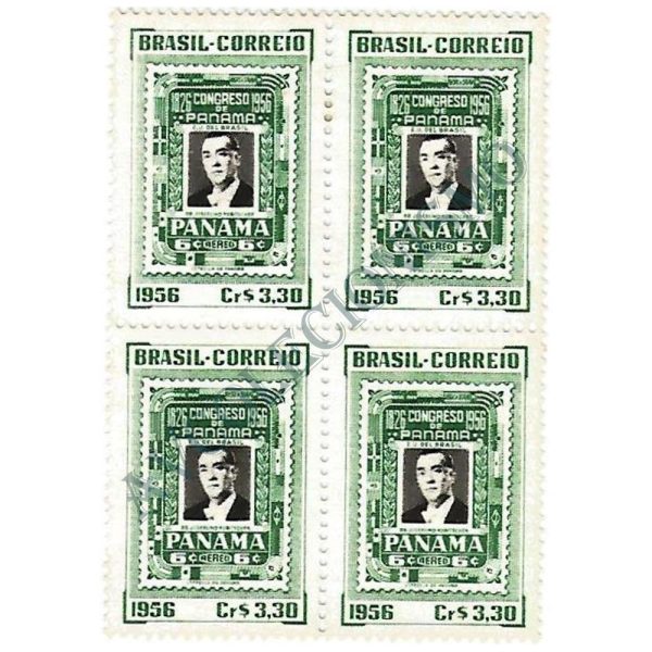 QC0384 - Reunião de presidentes dos países americanos no Panamá - 1956 - NNN
