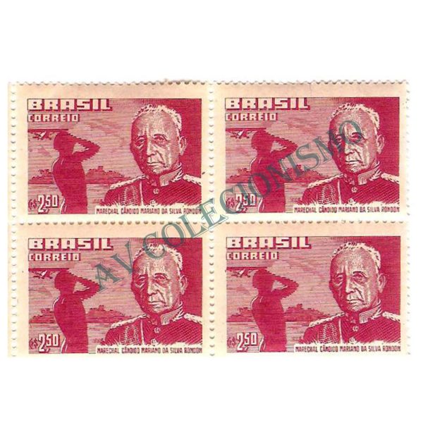 QC0406 - Dia do Índio, das Américas e Homenagem ao Mal. Rondon - 1958 - MINT