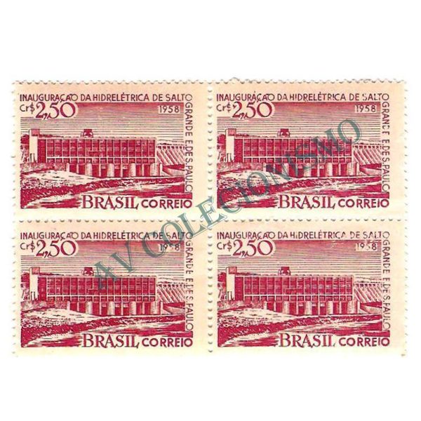 QC0408 - Inauguração da Usina Hidrelétrica de Salto Grande - 1958 - MINT