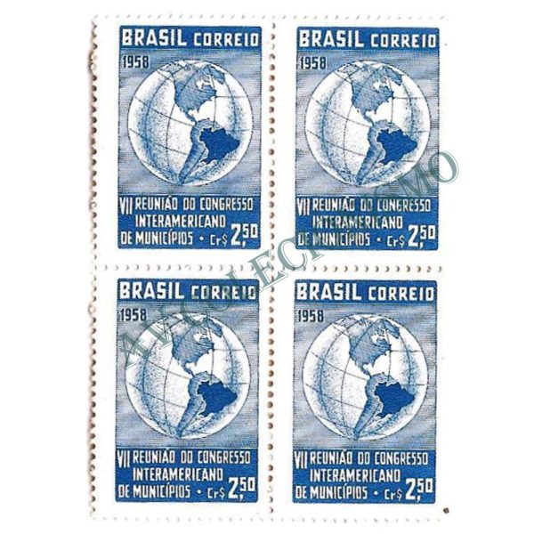 QC0426 - 7ª Reunião do Congresso Interamericano de Municípios - RJ - 1958 - MINT