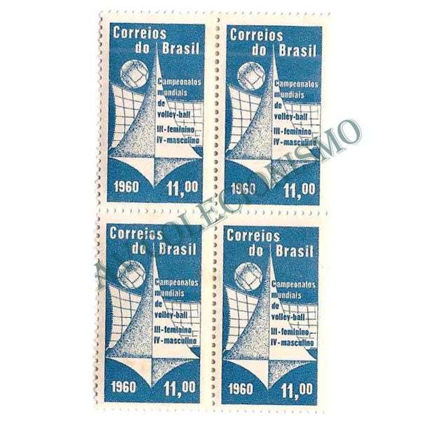 QC0454 - Campeonatos Mundiais de Voleibol - 1960 - NNN