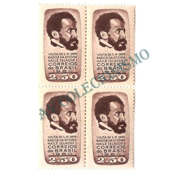 QC0456 - Visita do Imperador da Etiópia Hailé Selassié - 1961 - NNN