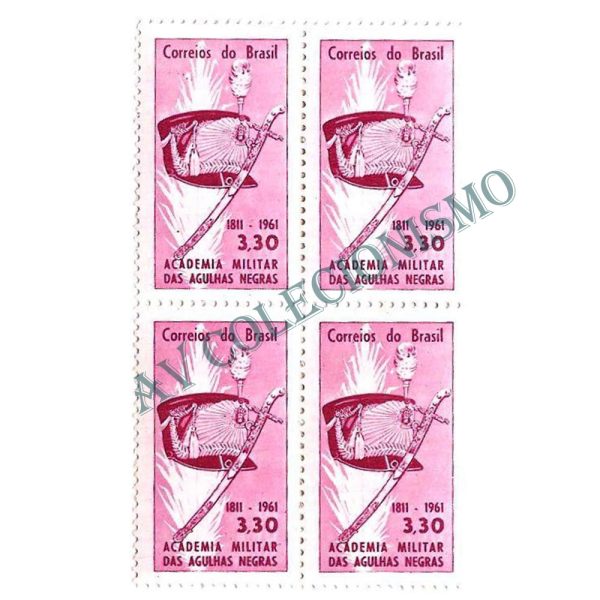 QC0460 - 150 Anos da Academia Militar das Agulhas Negras - RJ - 1961 - NNN