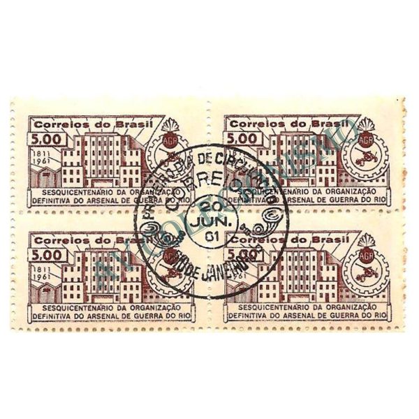 QC0463CPD - 150 Anos da Organização do Arsenal de Guerra - 1961 - CPD