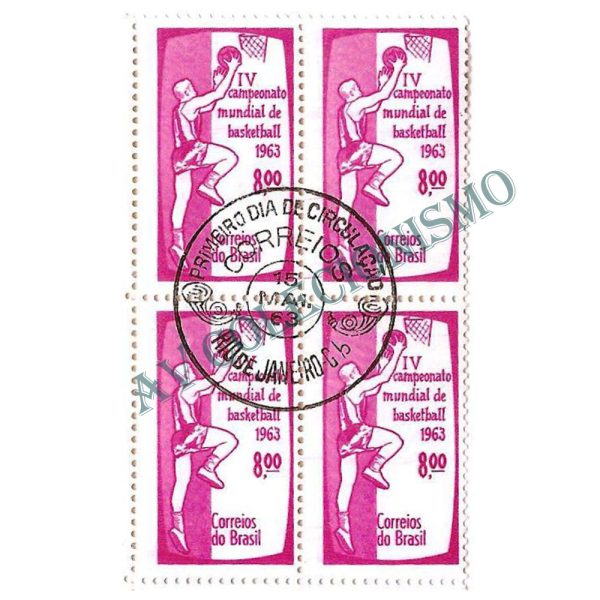 QC0488CPD - IV Campeonato Mundial de Bola-ao-Cesto - RJ - 1963 - CPD