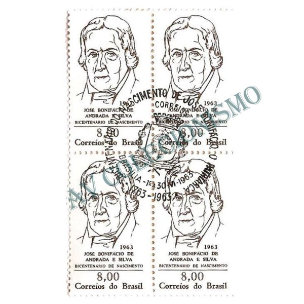 QC0491CBC - 200 anos do nascimento de José Bonifácio de Andrada e Silva (1763-1838) - 1963 - CBC