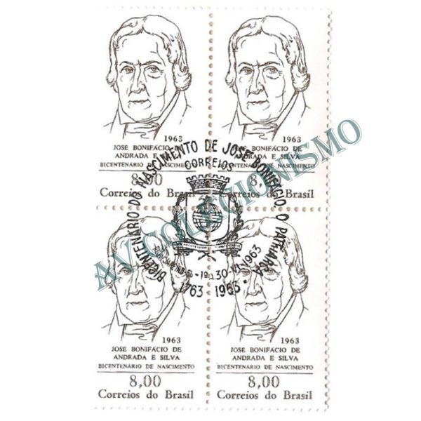QC0491CBC - 200 anos do nascimento de José Bonifácio de Andrada e Silva (1763-1838) - 1963 - CBC