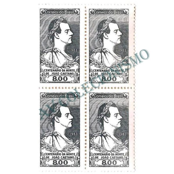 QC0494 - Centenário da morte do ator João Caetano - 1963 - NNN