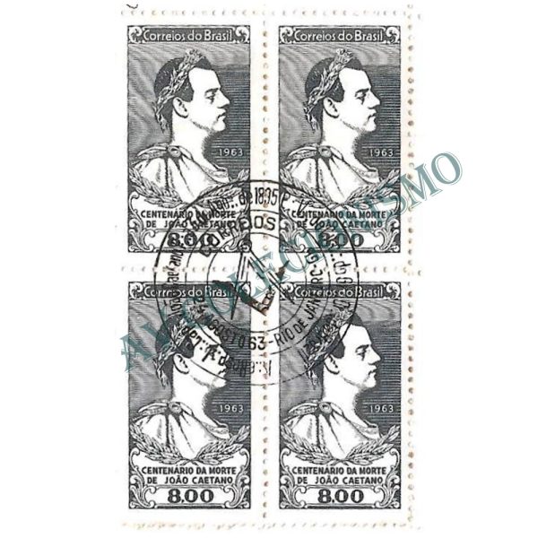 QC0494CBC - Centenário da morte do ator João Caetano - 1963 - CBC