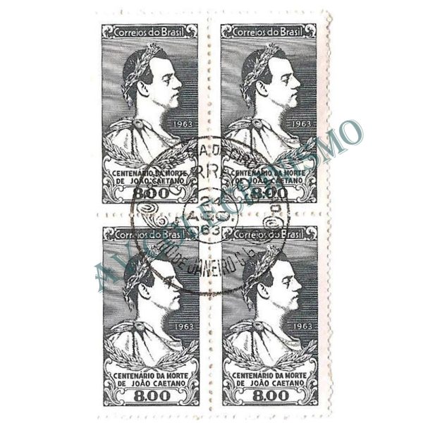 QC0494CPD - Centenário da morte do ator João Caetano - 1963 - CPD