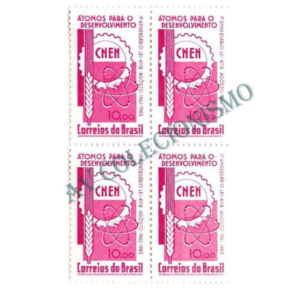 QC0495 - Aniversário da Lei 4118 - Átomos para o desenvolvimento - 1963 - NNN