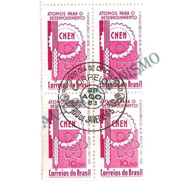 QC0495CPD - Aniversário da Lei 4118 - Átomos para o desenvolvimento - 1963 - CPD